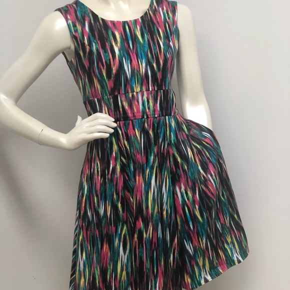 Calvin Klein Colourful Party/ Cocktail Dress - Picture 3 of 4